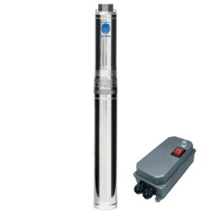 Bomba Submersa Leão 4r3pa-17 230 1,5 Cv Monofásica 220v - com Control Box