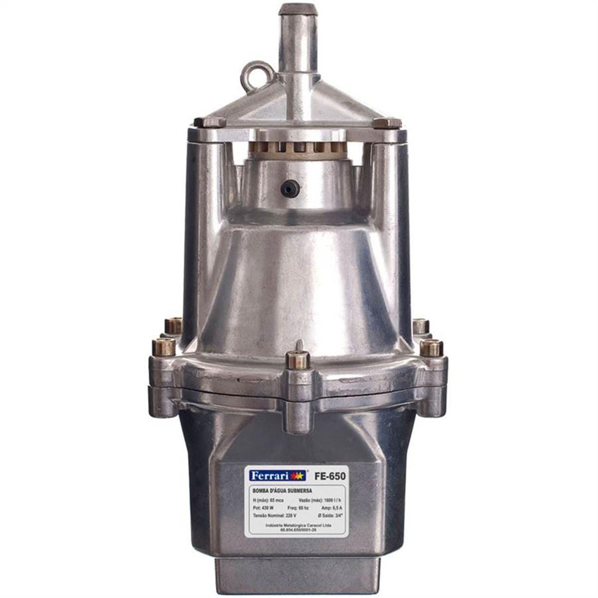 Bomba Submersa Vibratoria Ferrari Fe-650a 220v